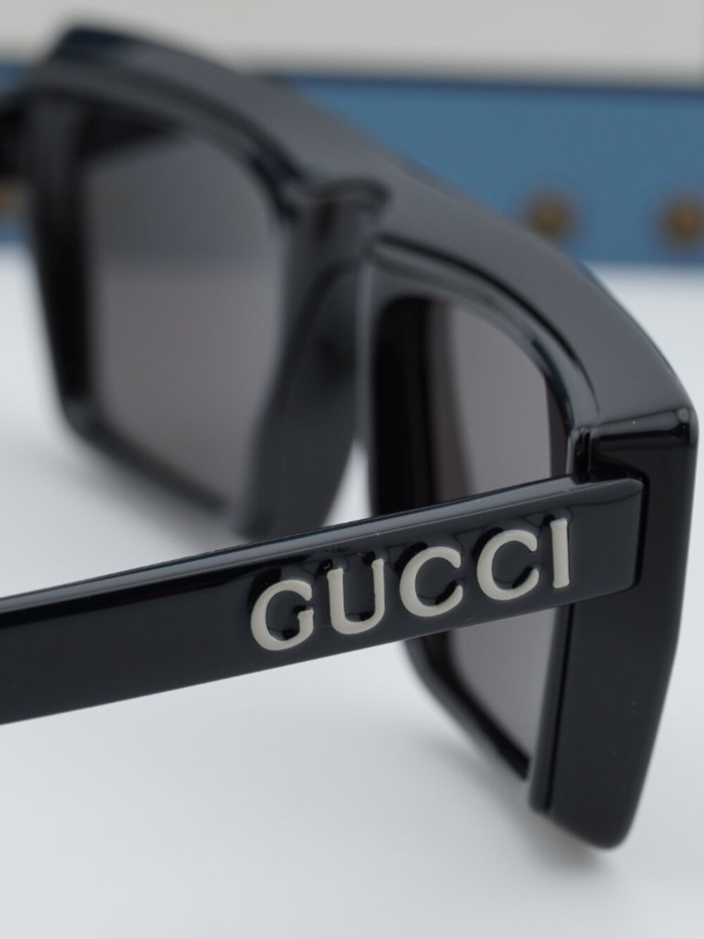 Gucci GG1723S 001 Square Sunglasses - Black\Grey - Picture 9 of 11
